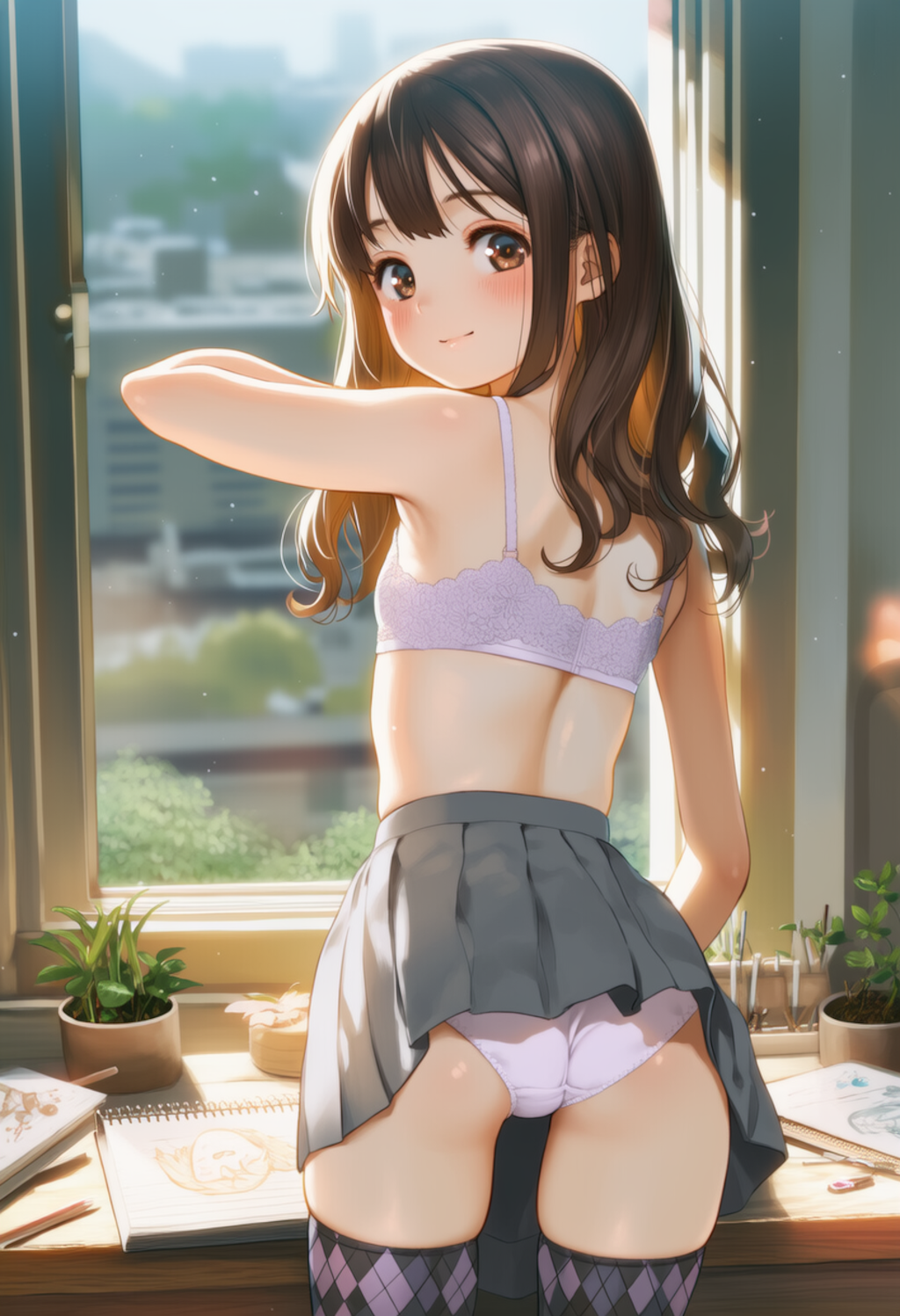 陽だまりの窓際