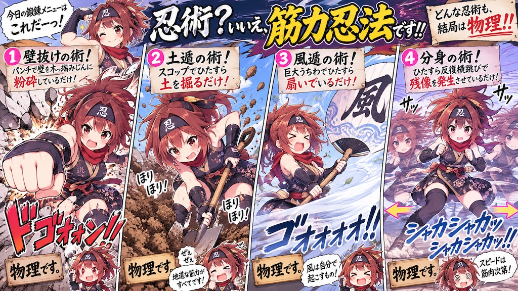 忍術は物理