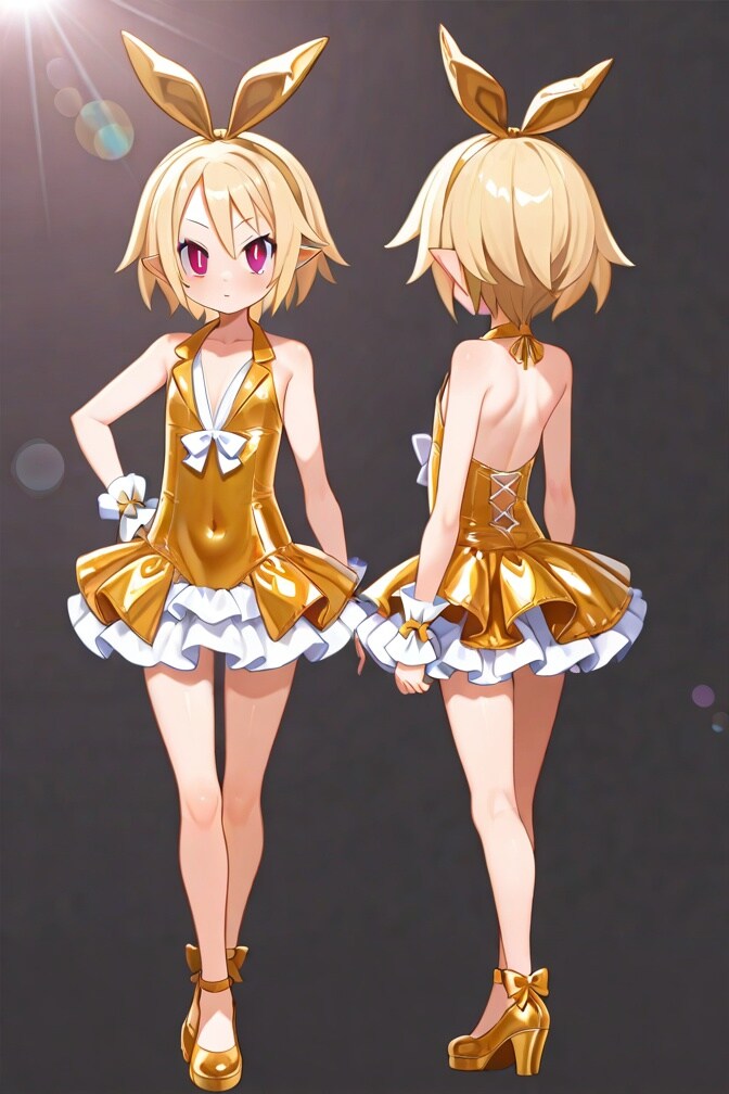 オリジナルキャラ　レオタード6