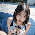 おっぱいポロリ33《下着+正常位・水着+騎乗位》 12枚目
