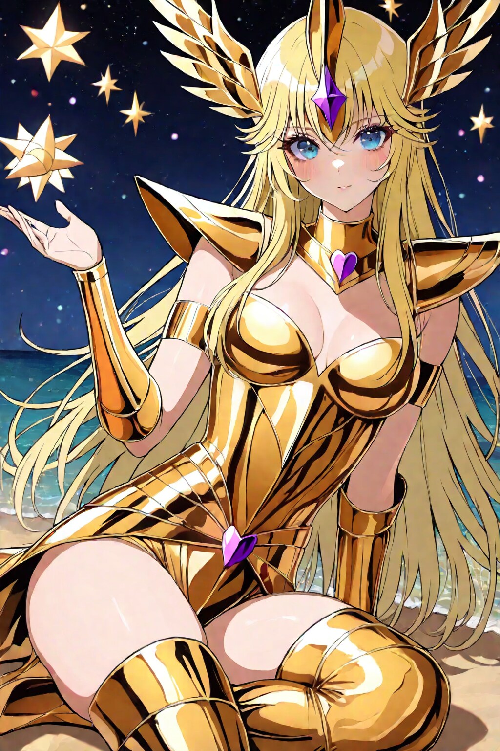 くじら座の黄金聖闘士 | の人気AIイラスト・グラビア