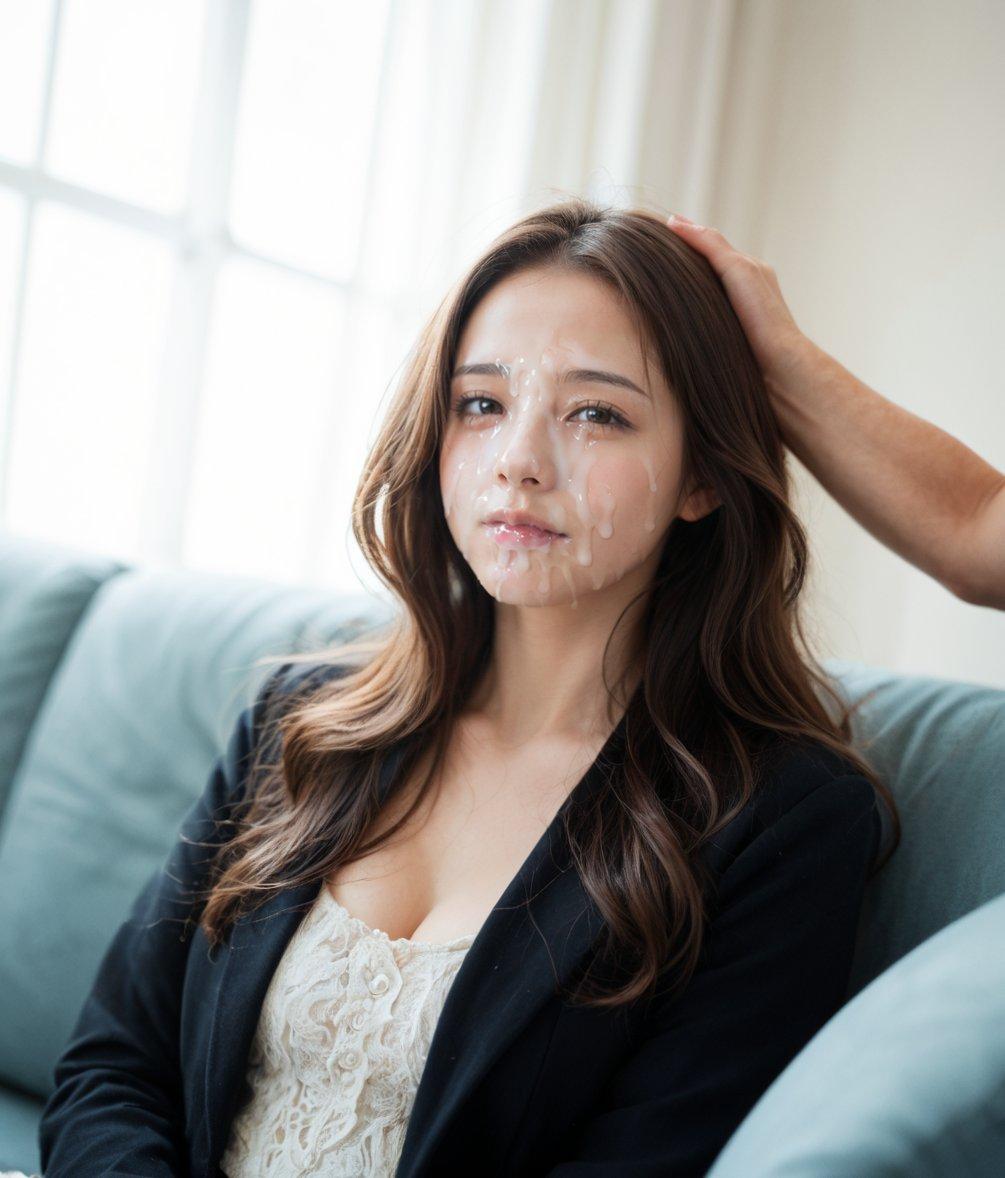 美女にぶっかけ６