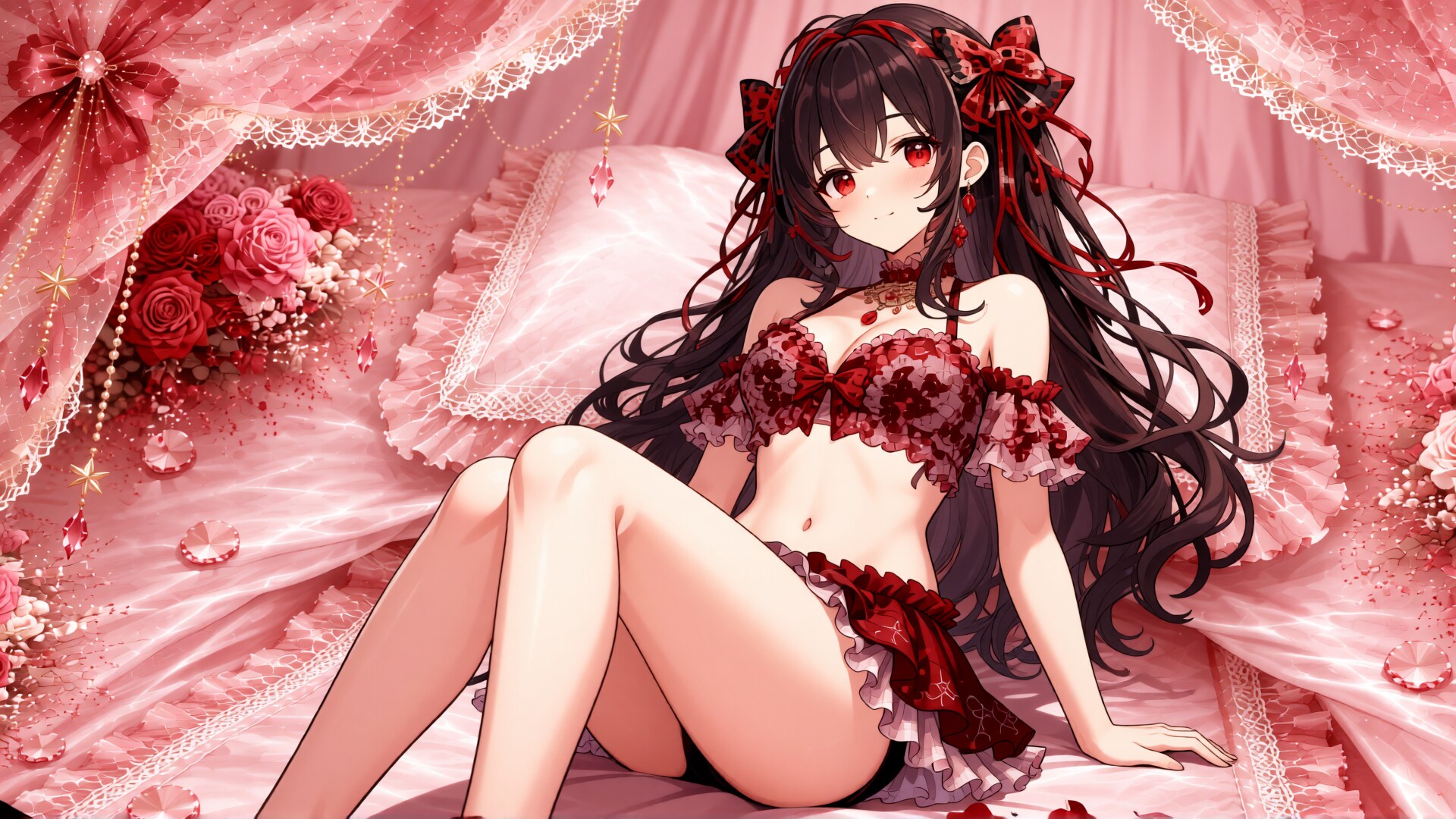 茶髪少女と水着　その4-6