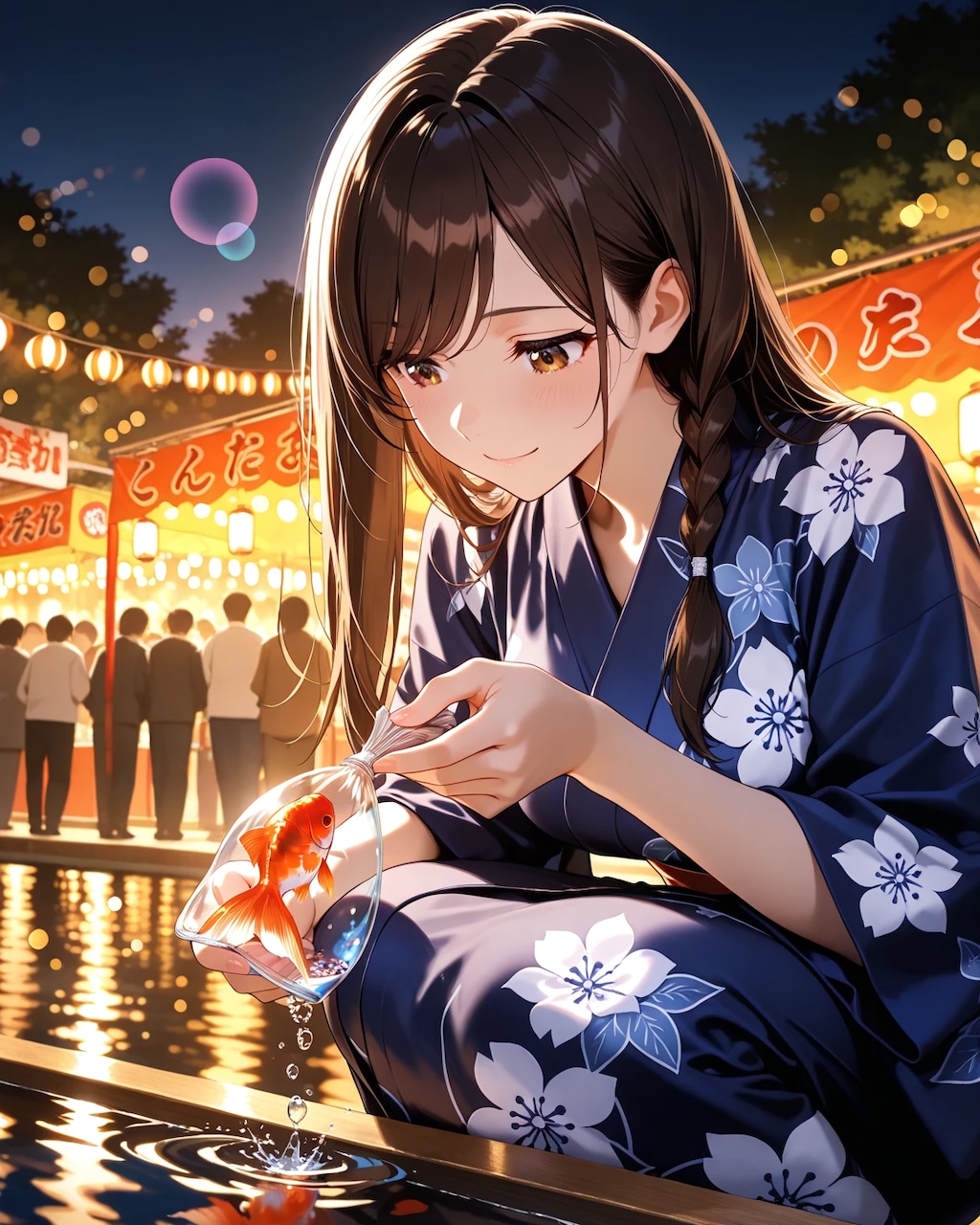 金魚すくい