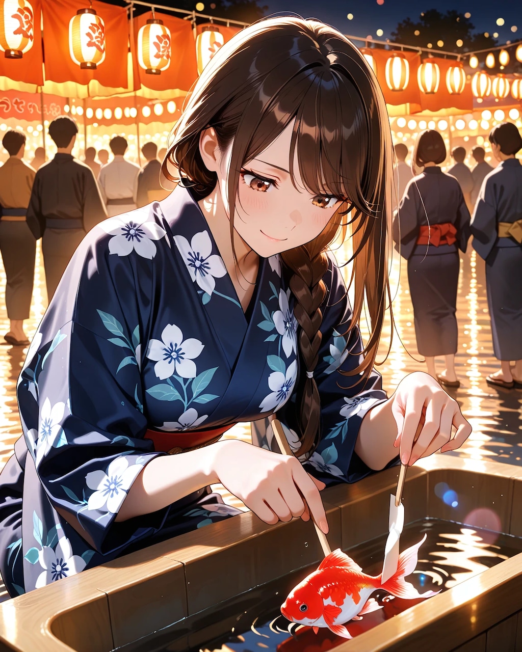 金魚すくい