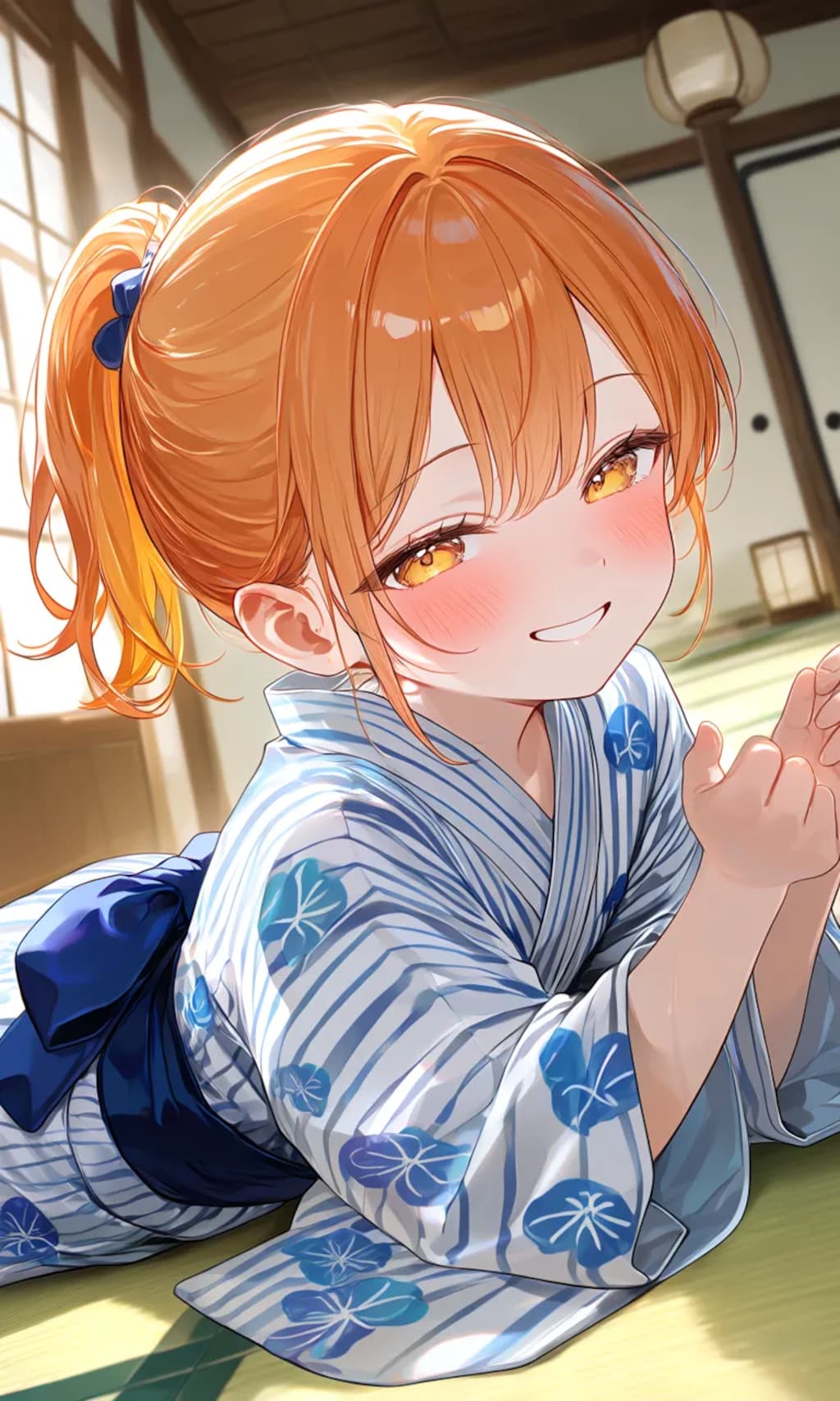 オレンジ髪のロリちゃん