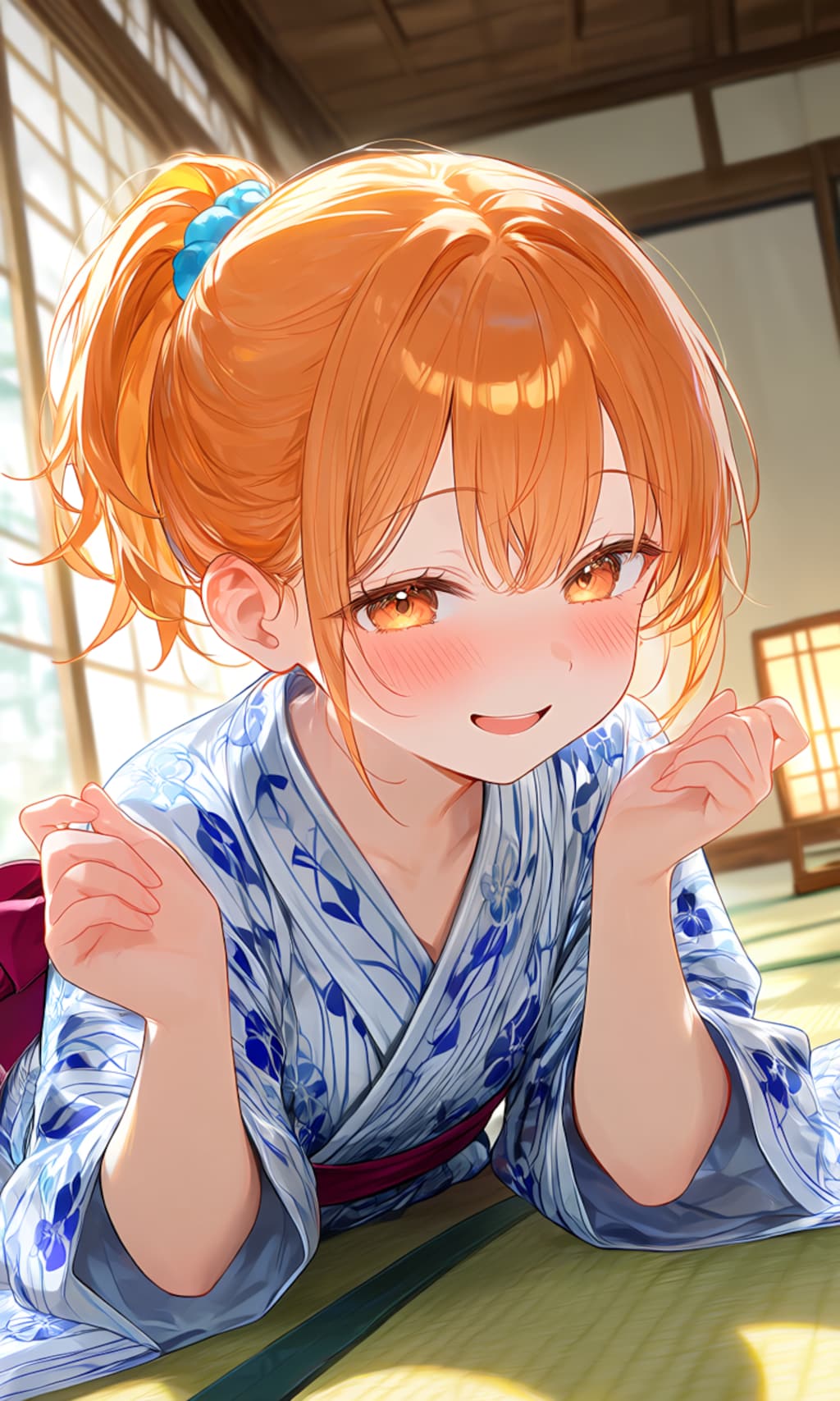 オレンジ髪のロリちゃん