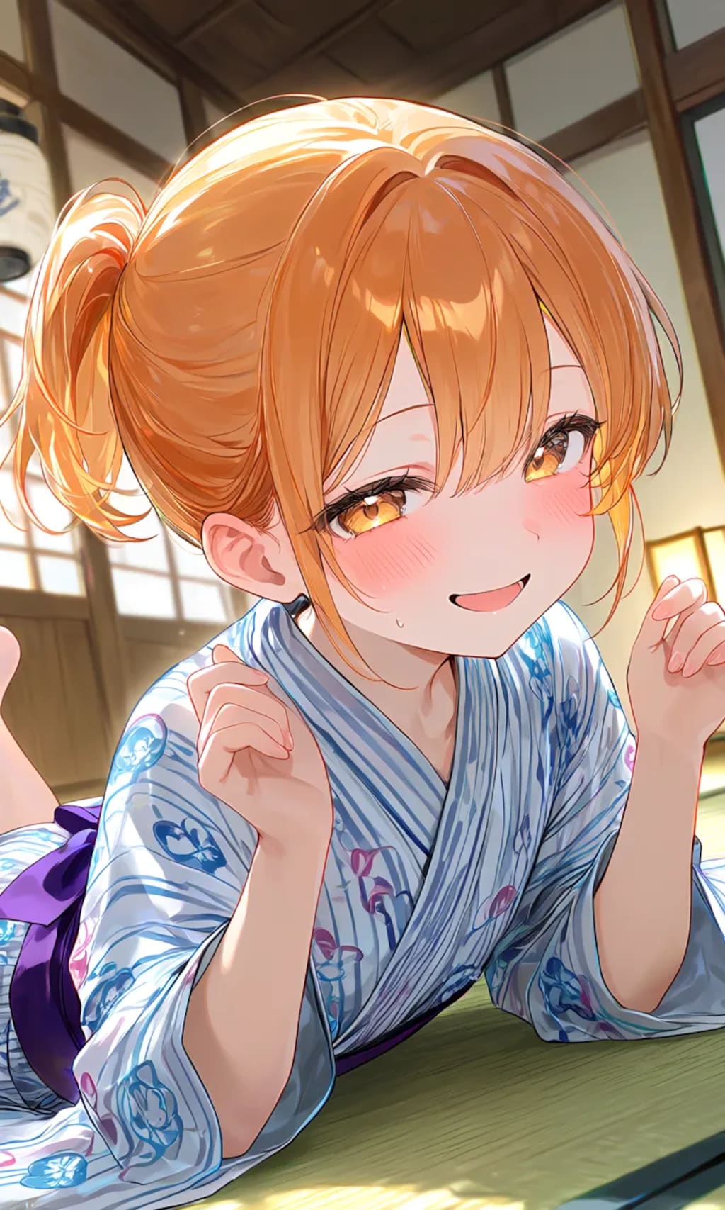 オレンジ髪のロリちゃん