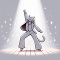 踊るにゃんこディスコ🐱 4枚目