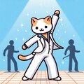 踊るにゃんこディスコ🐱 3枚目