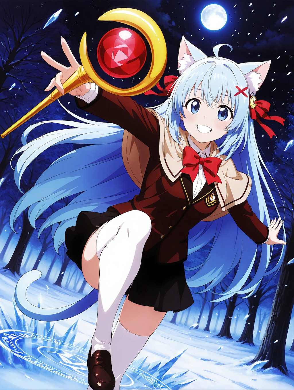 氷魔法❄ぶっ放すよー！！