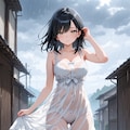濡れ透けワンピース 2枚目
