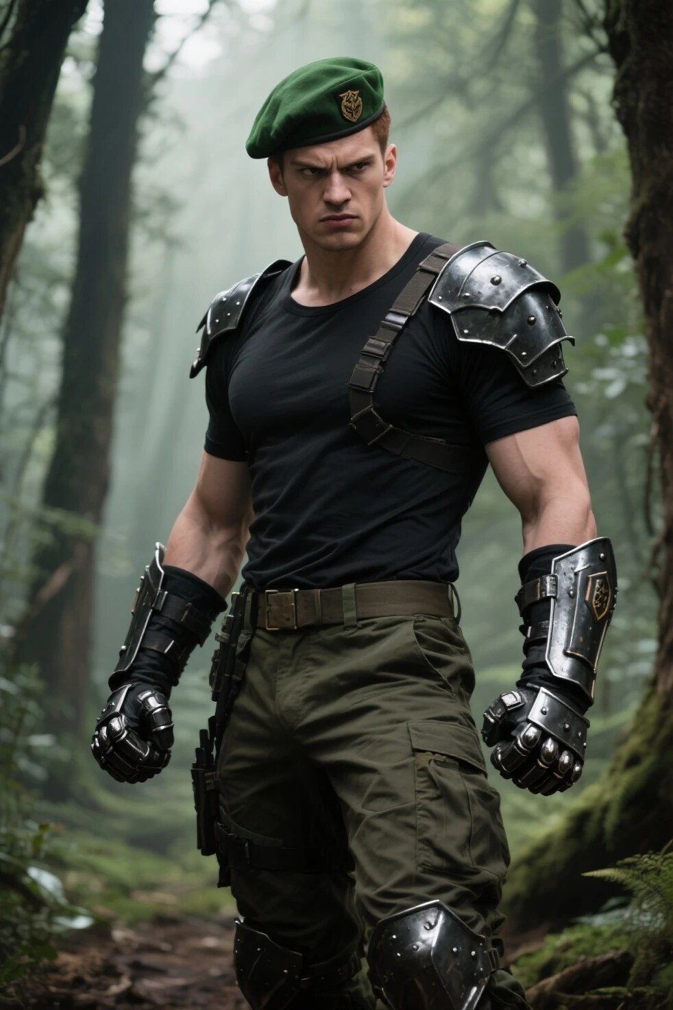 3D風ブルータル大佐の過去と現在 | の人気AIイラスト・グラビア