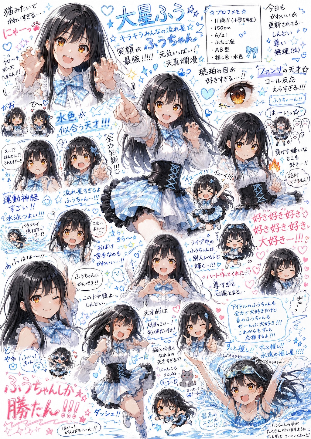 ふうちゃんのファンアート💞