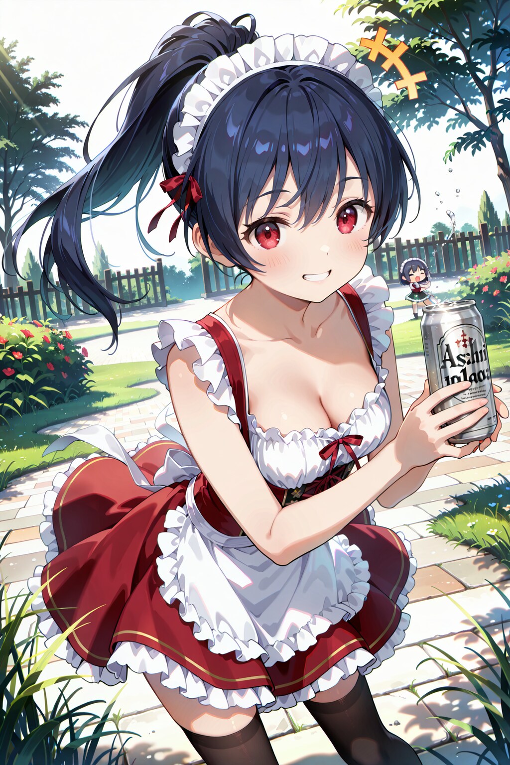 スーパードライと絶対領域の誘惑 Y618