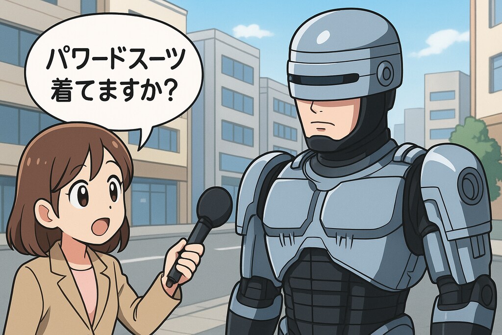 街頭でインタビュー