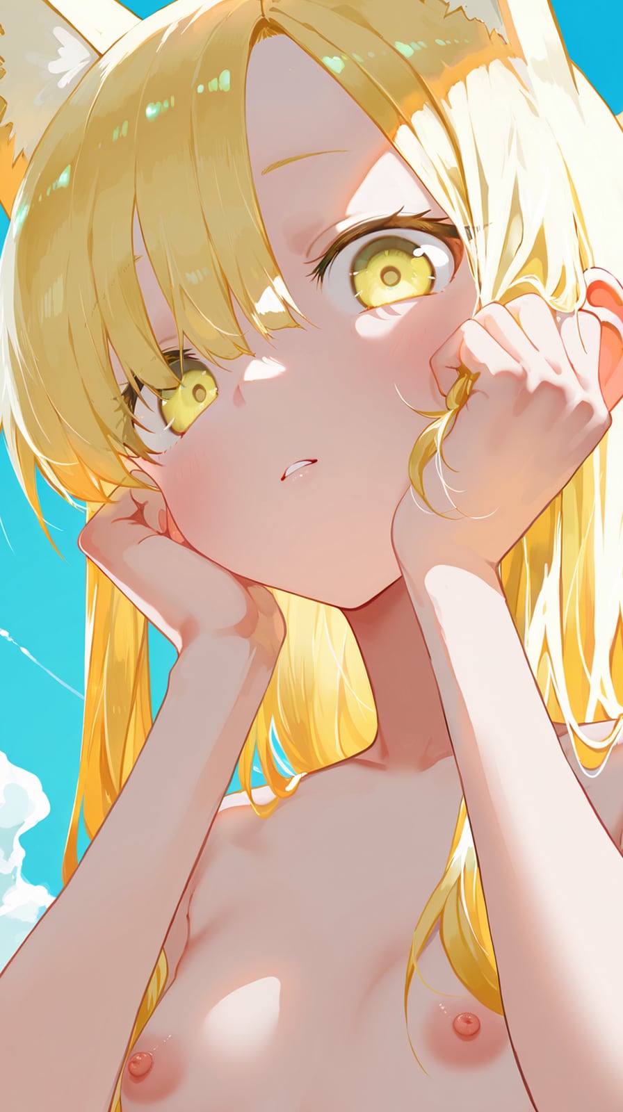 透き通るようなイラスト