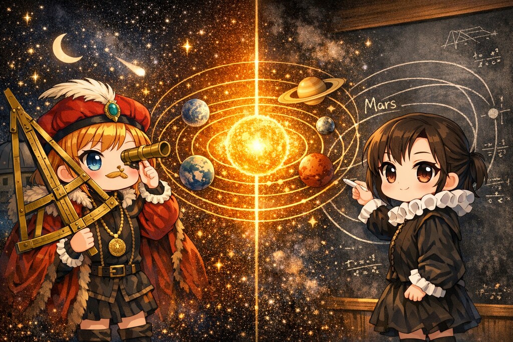 ティコちゃんとケプラーくん