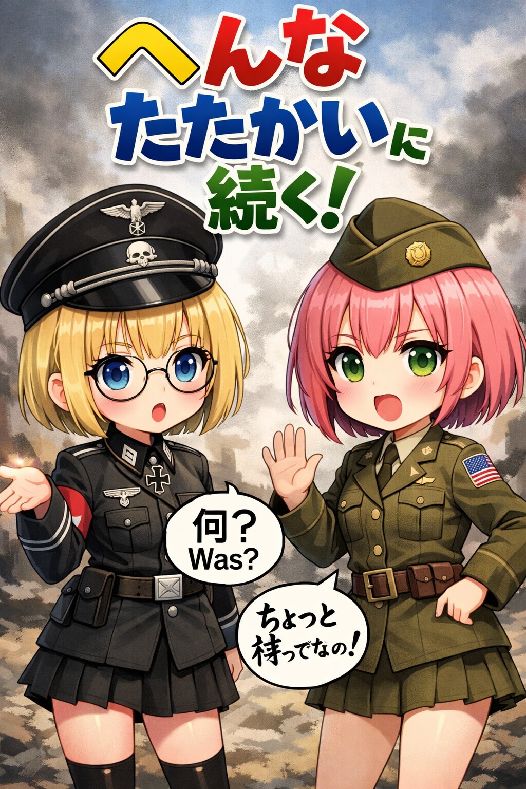 おかっぱさんVSシン・ピンボブお姉やん💓第三話