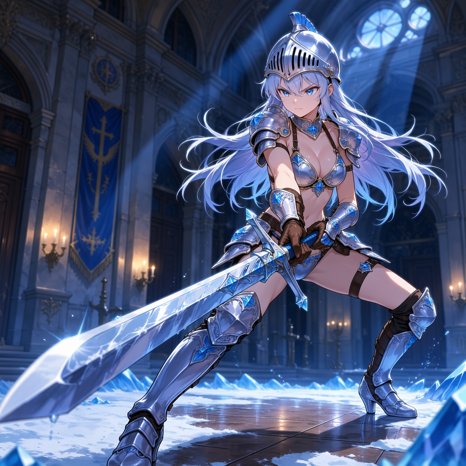 氷大剣？ | の人気AIイラスト・グラビア