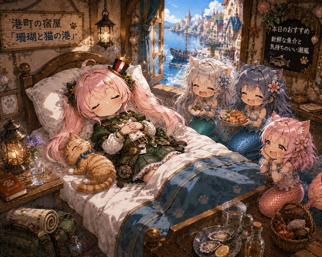 放浪皇女〜猫人魚の港街〜②