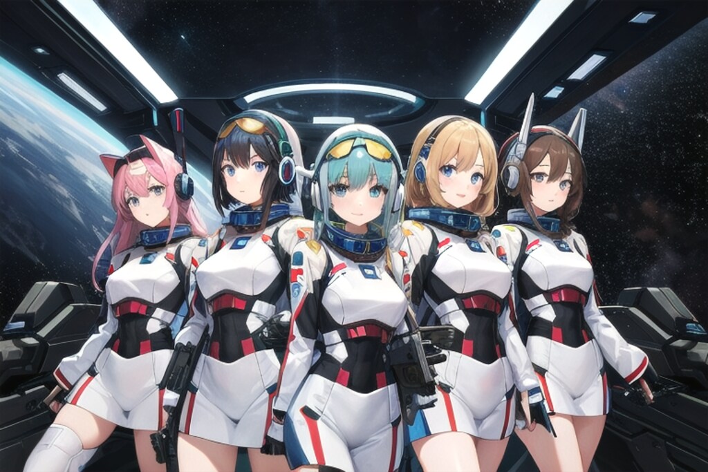 ガール・フォース　雰囲気だけ