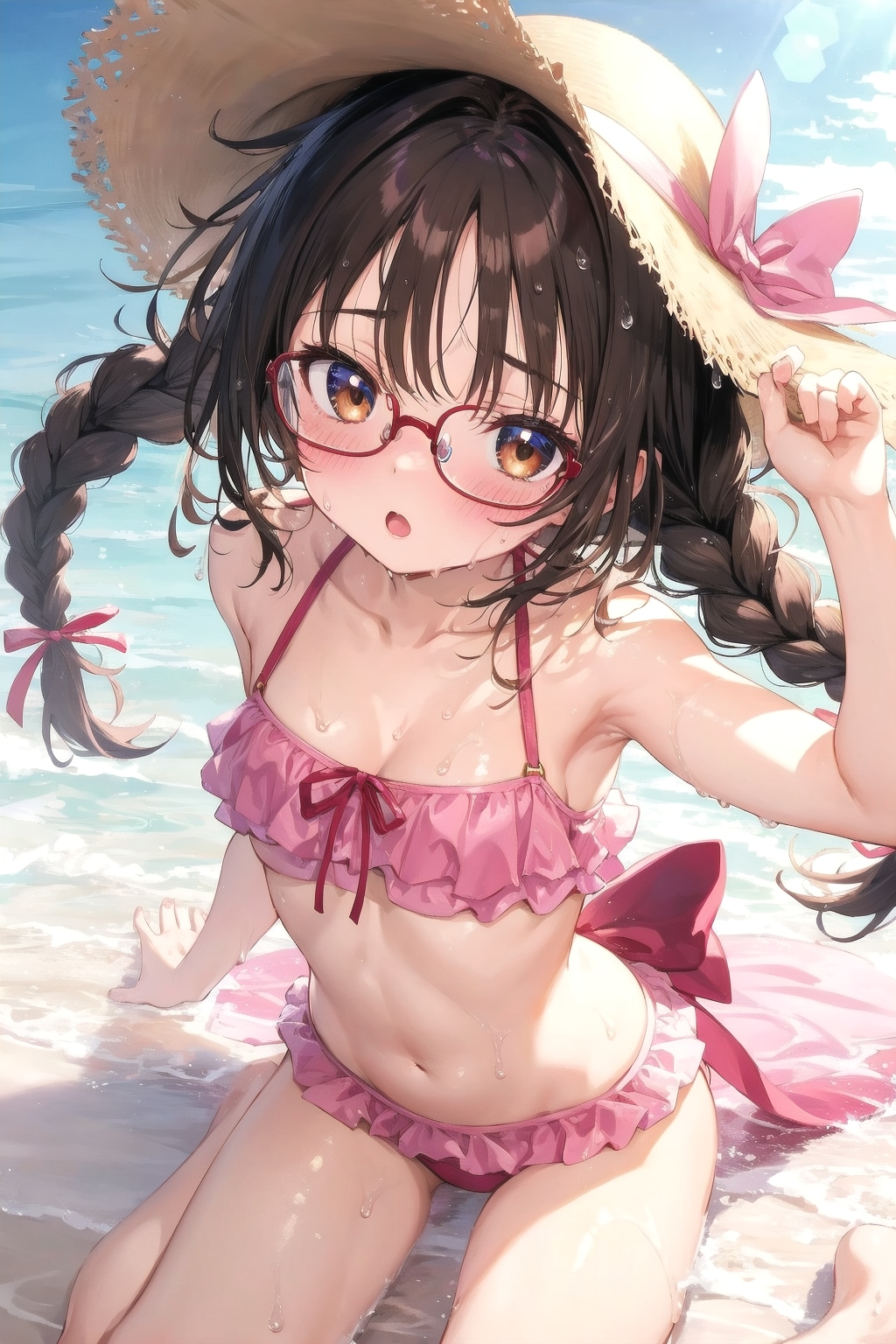 眼鏡三つ編みは「可愛い」の呪文