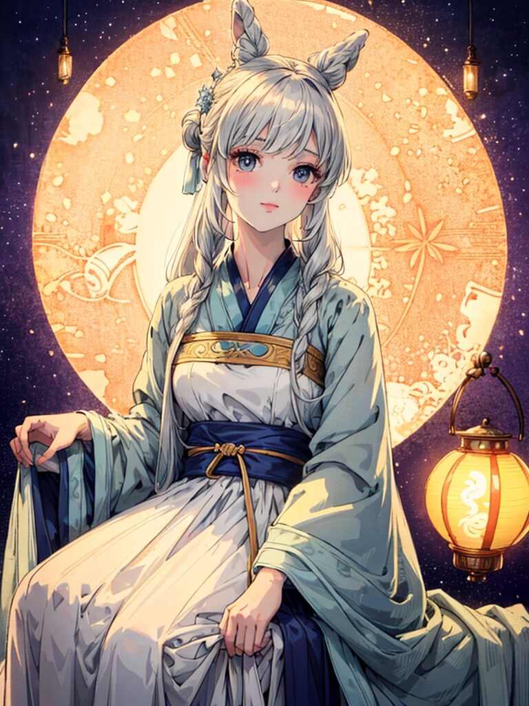 中華風の女の子