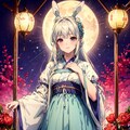 中華風の女の子 4枚目