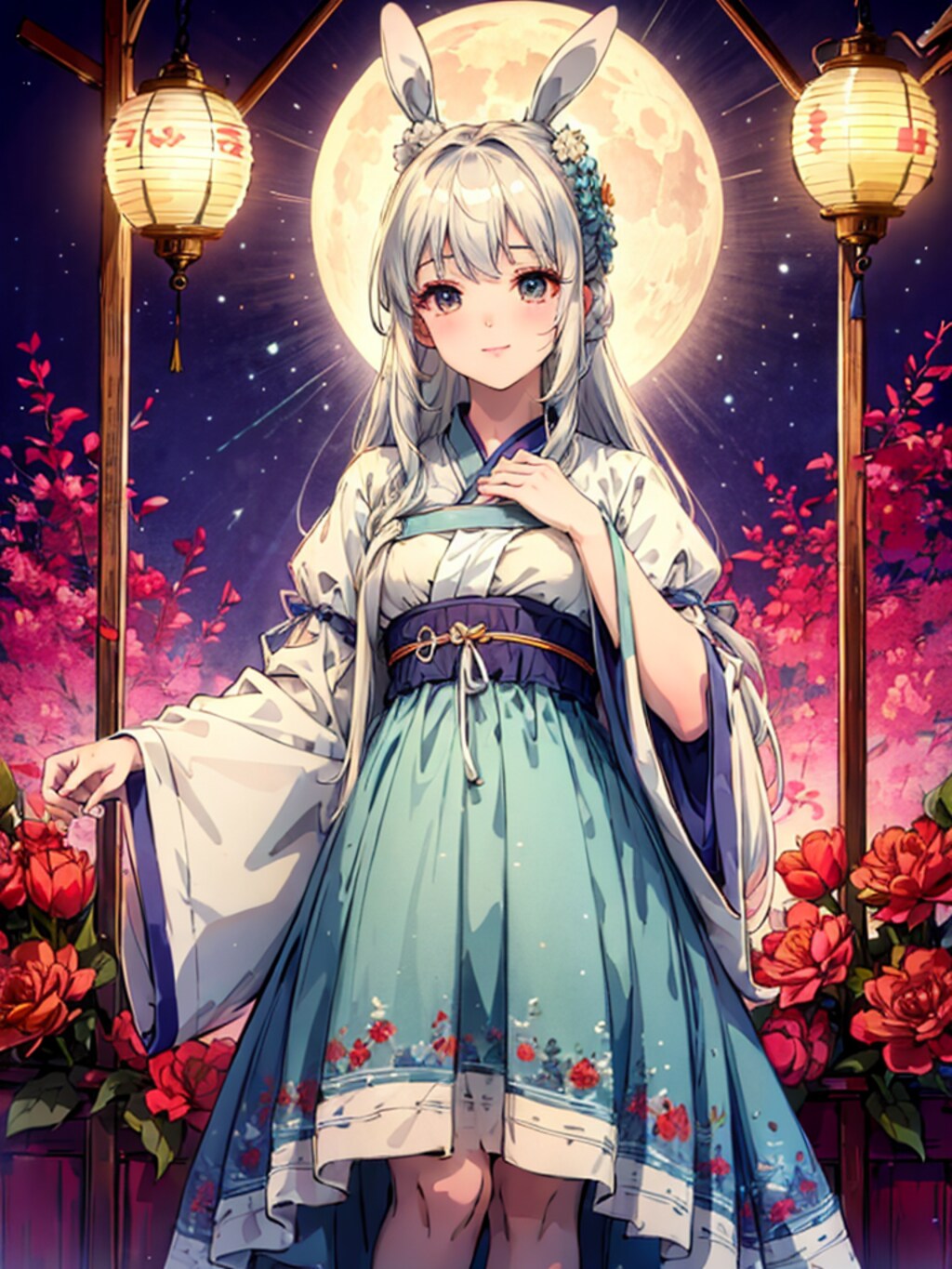 中華風の女の子