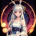 中華風の女の子 3枚目