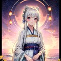 中華風の女の子 2枚目