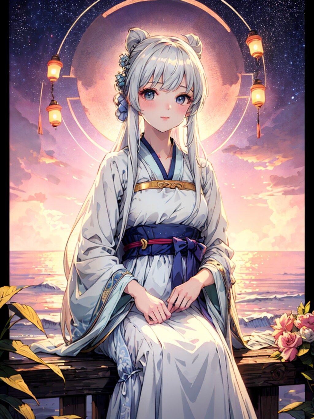 中華風の女の子