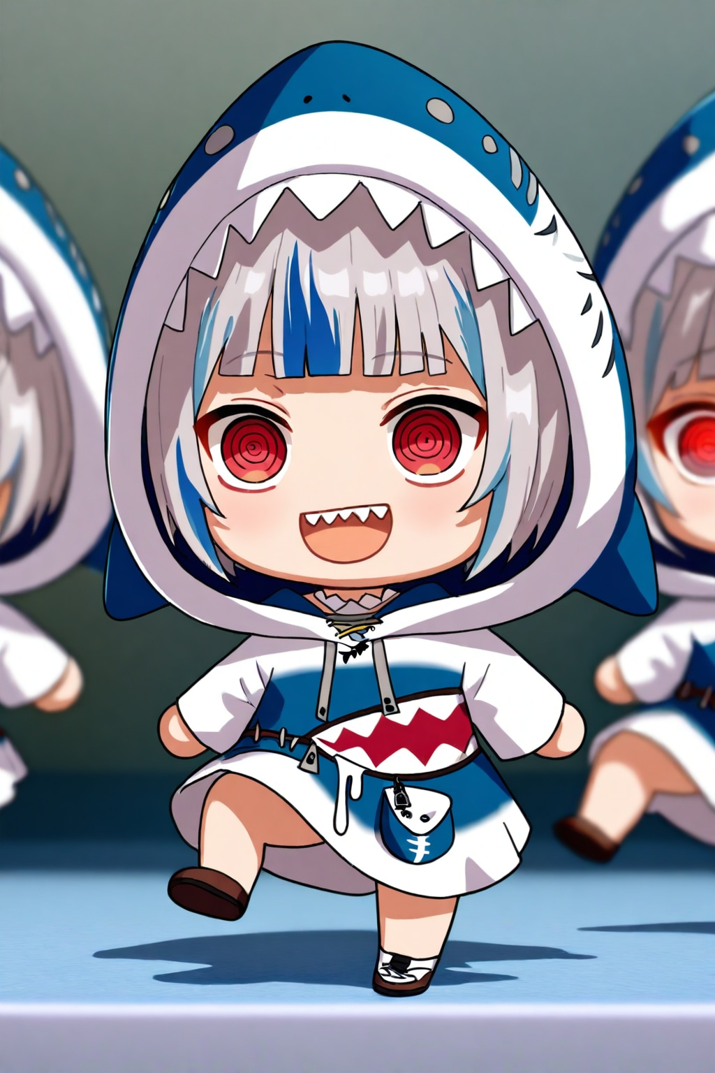 サメ美ちゃんのフィギュア風