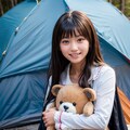 私クマちゃんと寝るから外で寝てね 3枚目