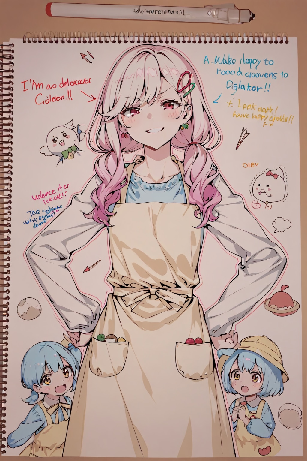 ガキども、昼寝の時間じゃ〜 | の人気AIイラスト・グラビア