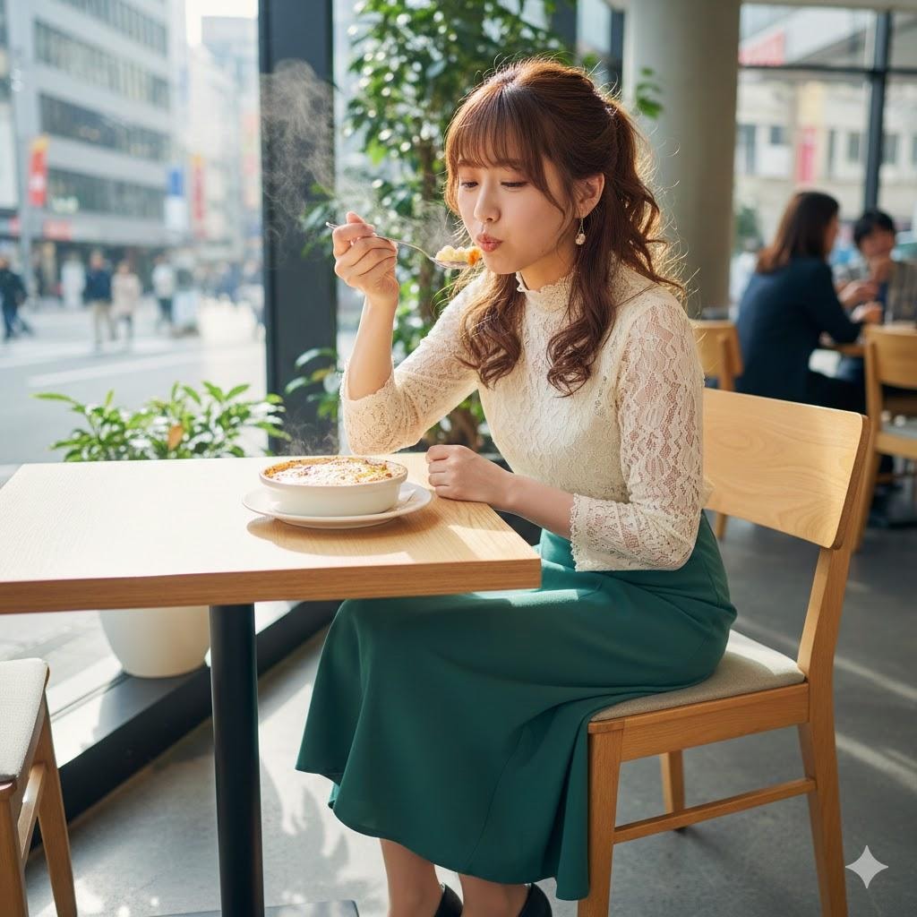 あつあつふーふー女子001《グラタン》