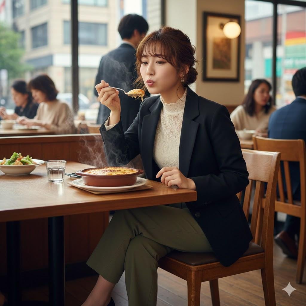 あつあつふーふー女子001《グラタン》