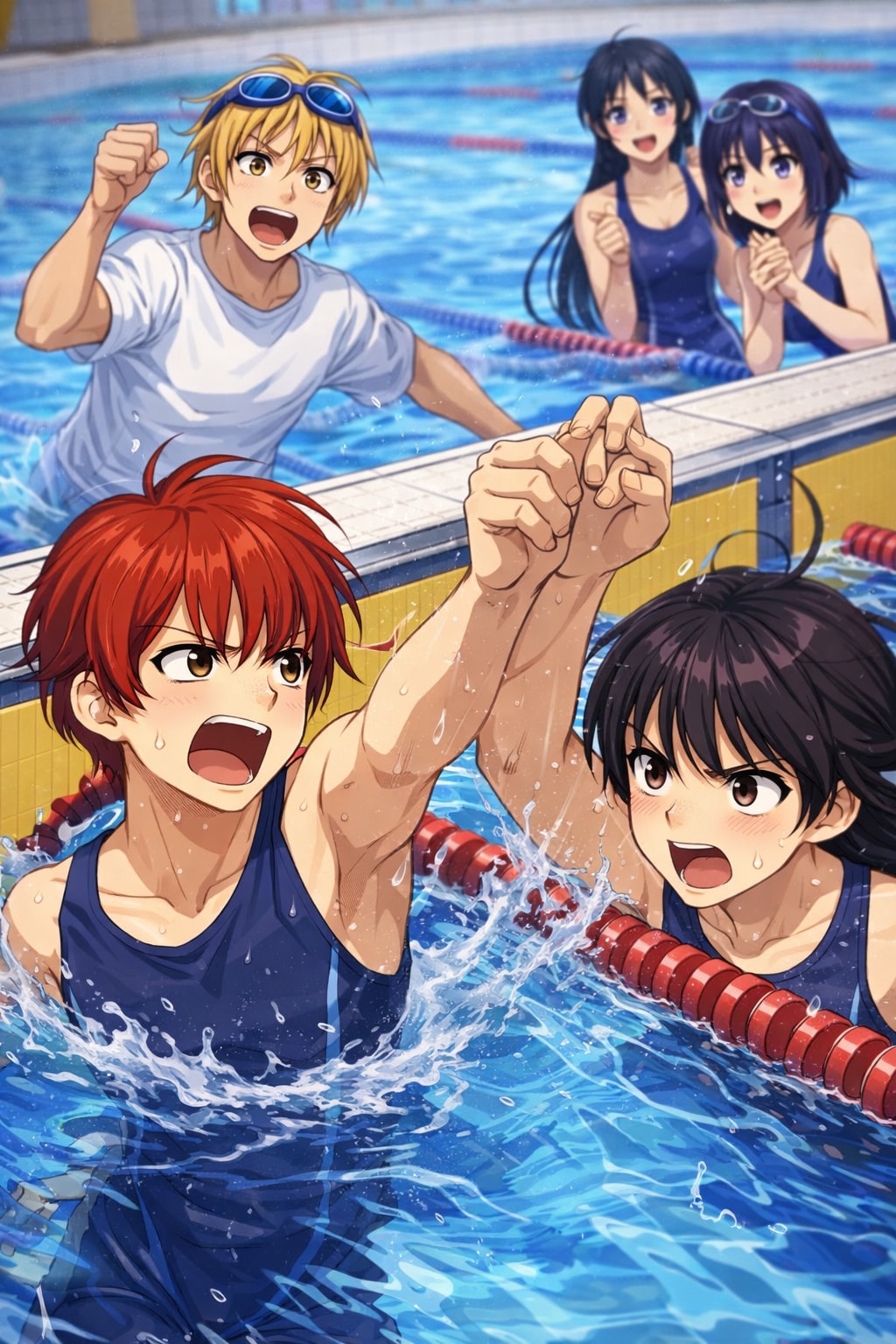 マスターズチーム、火野神社水泳部結成!!3