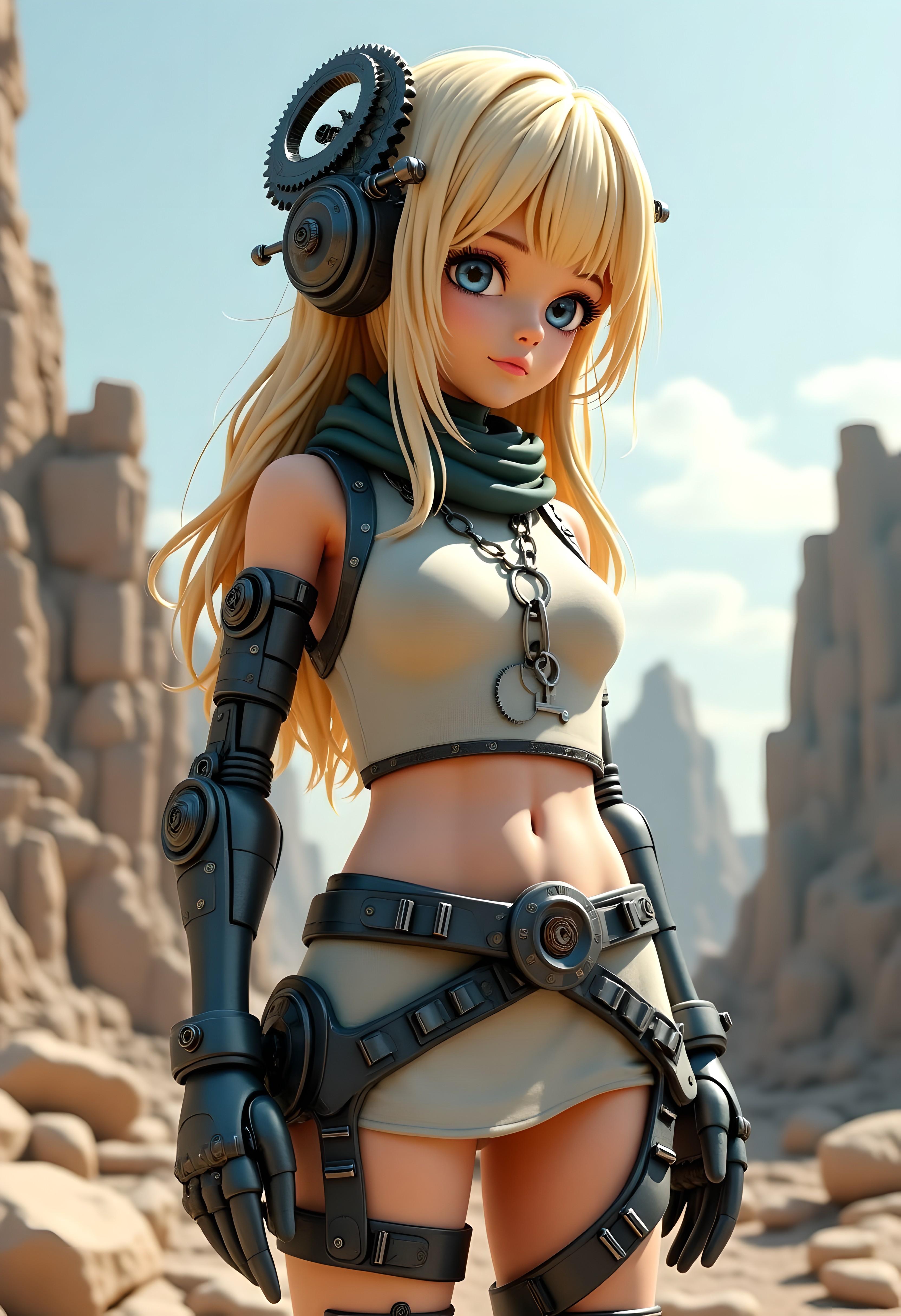 メカ娘2929号 | の人気AIイラスト・グラビア