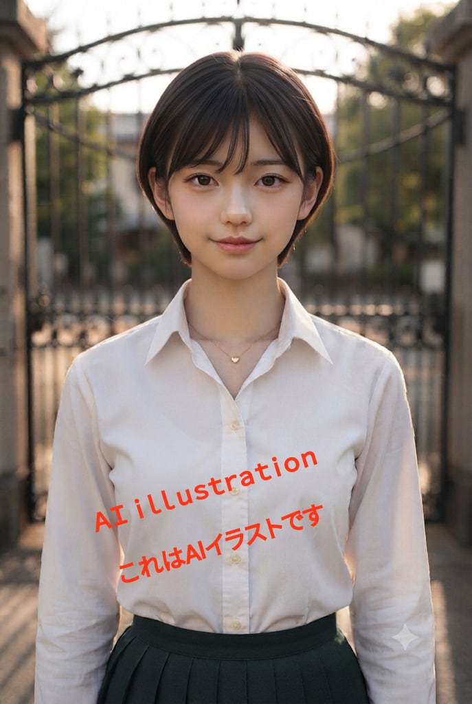 校内でよく見掛け、かわいいなと思っていた2学年上の先輩。  卒業式の数日後 彼女は当時の“卒業後に髪を切る風潮”のようにロングヘアをバッサリ切り落としていた──