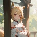 狐耳巫女 3枚目