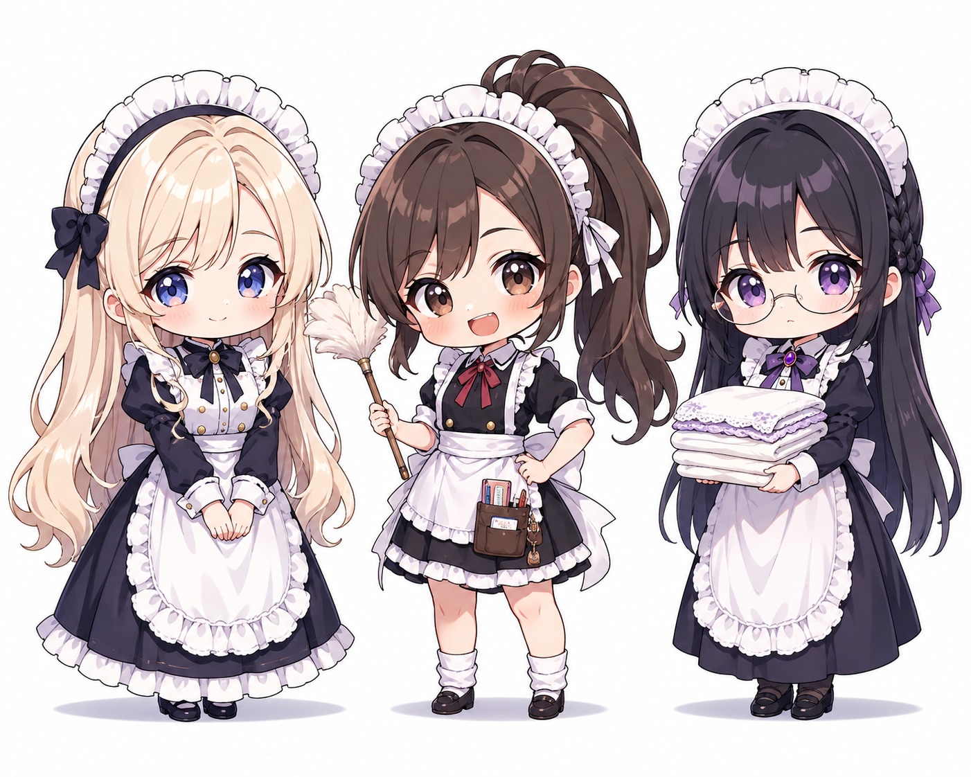 カーチャ／鳳蘭／千鶴（アファナーシエフ＝パーカー家新メイド） | の人気AIイラスト・グラビア