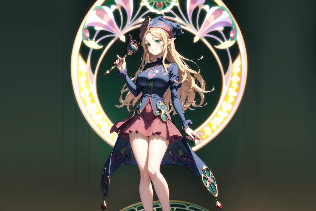 エルフらしい衣装