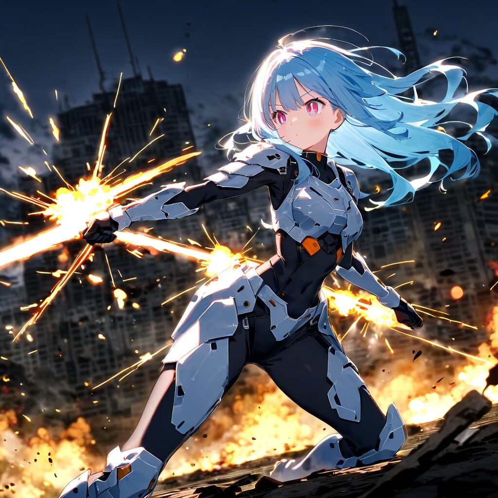 戦闘メカ娘 | の人気AIイラスト・グラビア