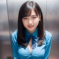 銀行での彼女 2枚目