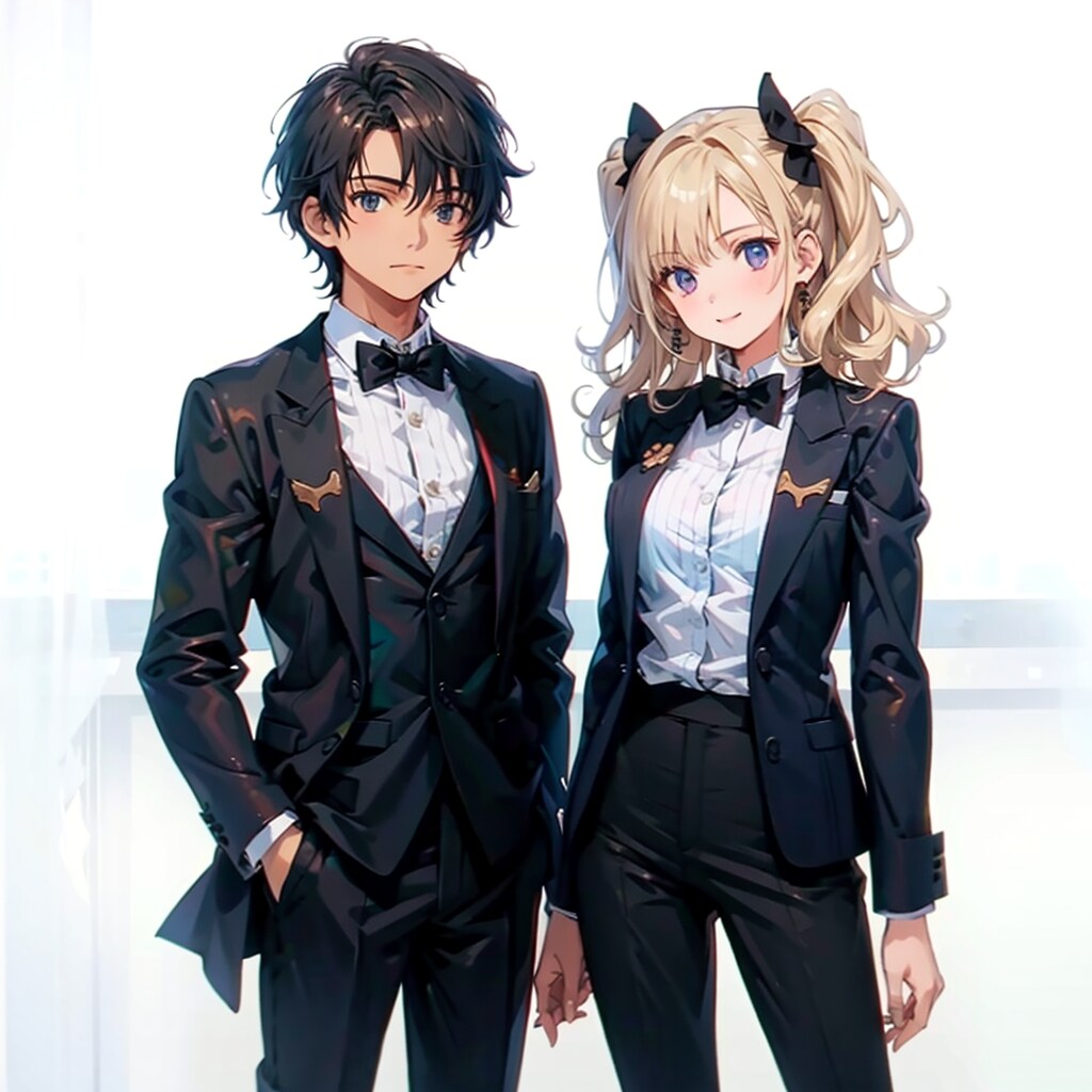 タキシ―ド女子