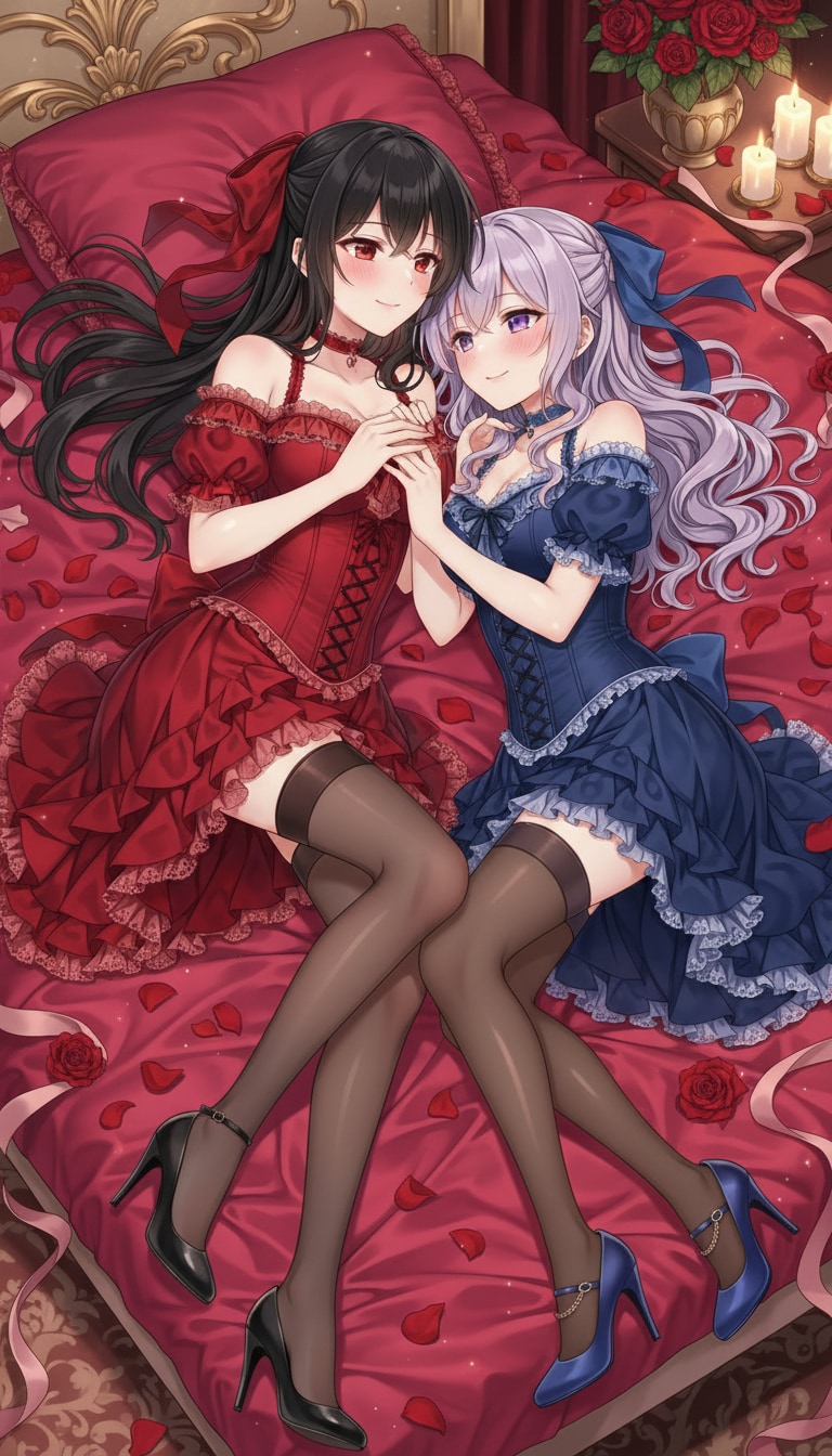 花に抱かれし | の人気AIイラスト・グラビア