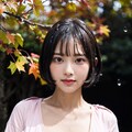 紅葉とおっぱい 2枚目