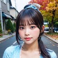 紅葉とおっぱい 3枚目